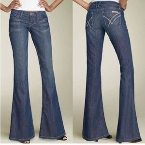 William Rast Daisy Super Flare Low Rise sz 26